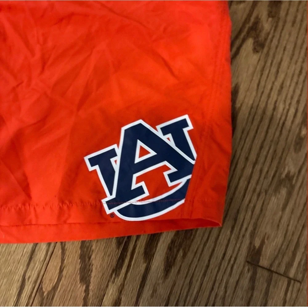 Columbia PFG Auburn Tigers Men's XXL Orange Board Shorts Swim Trunks Cargo